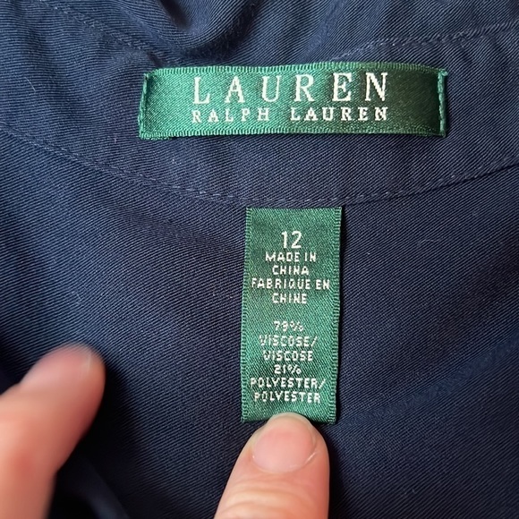 Lauren Ralph Lauren Blue Jumpsuit - Picture 7 of 7